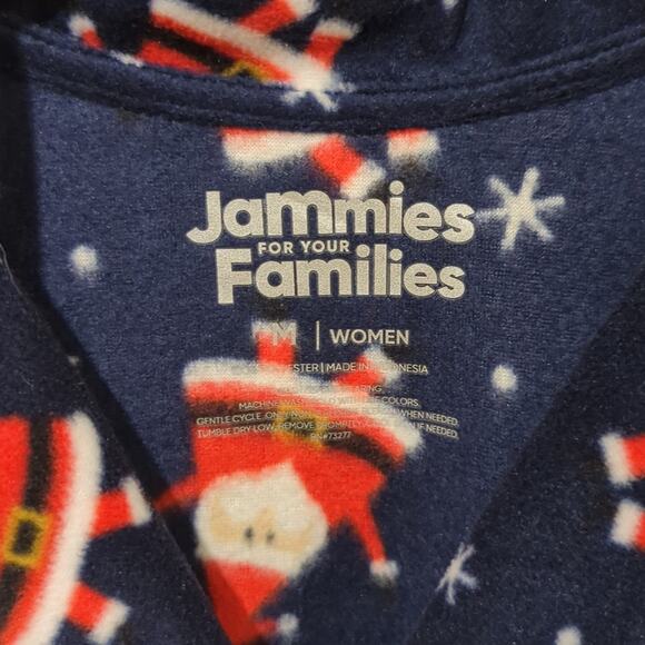 Jammies for Families Santa Top, NWT, M - Picture 4 of 4